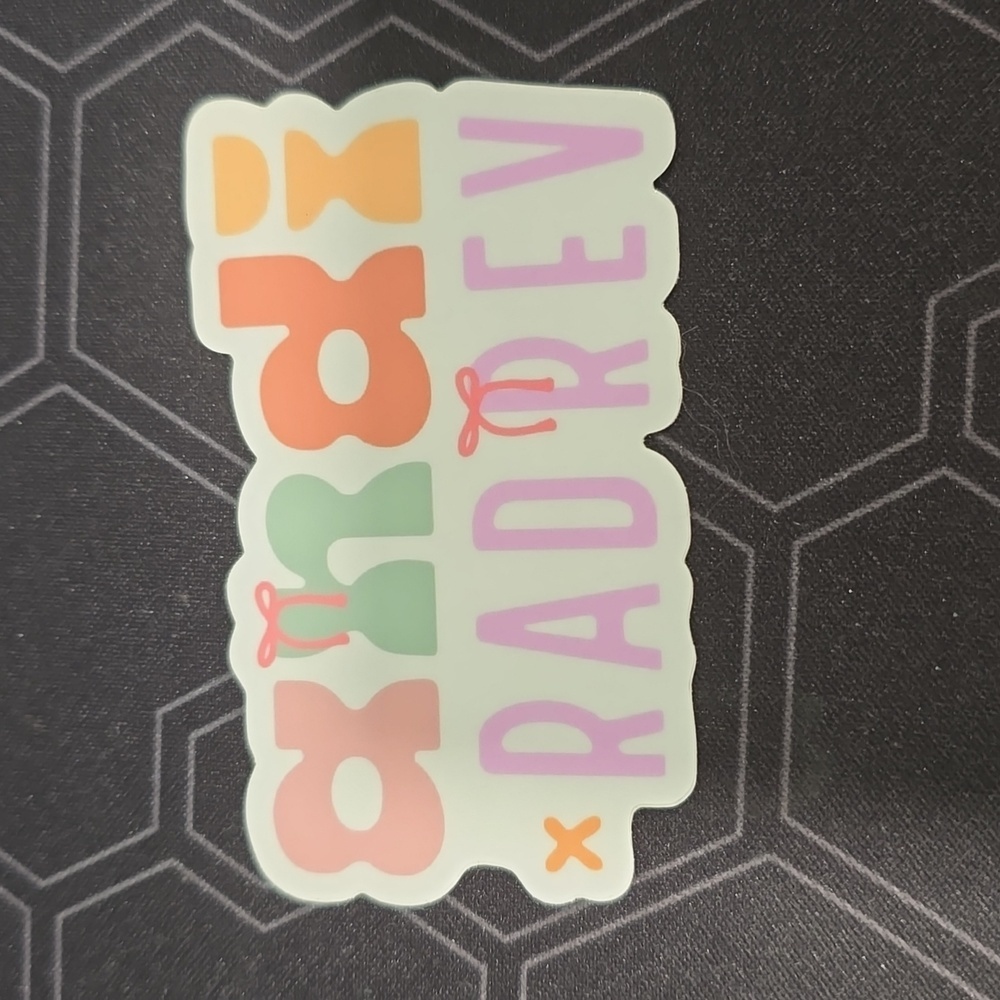 Rad Rev Andi Collab Sticker